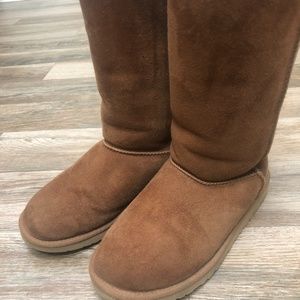 Women's Size 5 Classic Tall Boots Chestnut